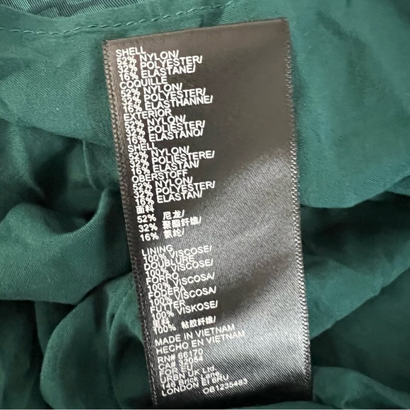 NWT Urban Outfitters Green Emerald Mini Dress - Picture 9 of 10